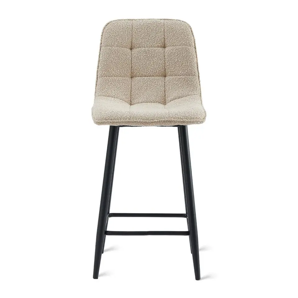 2x Barkruk Yerevan - Bouclé Taupe