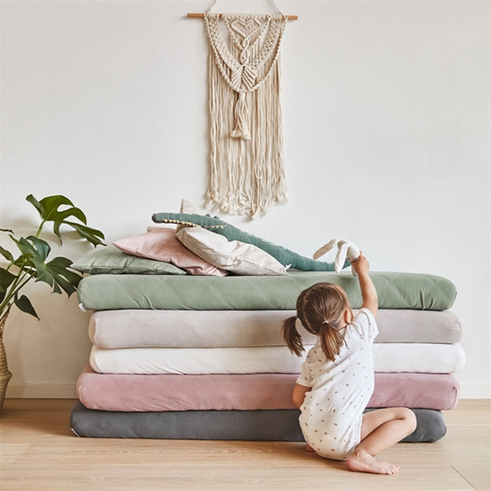 Lagen til Juniorseng 2-Pak Sage Green | Luksusbaby
