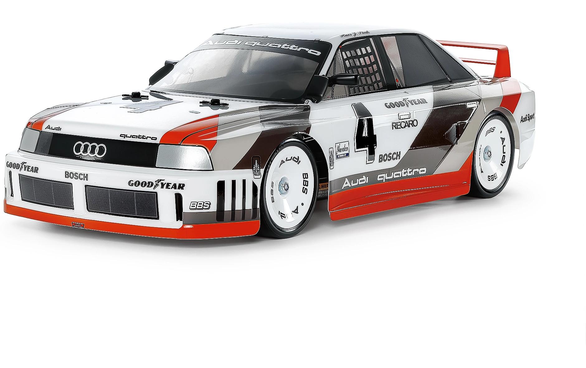 Audi 90 quattro Racing Bausatz, 1:10, 4WD, TT-02<br>Audi 90 Quattro Touring auf dem bewährten TT-02 Chassis