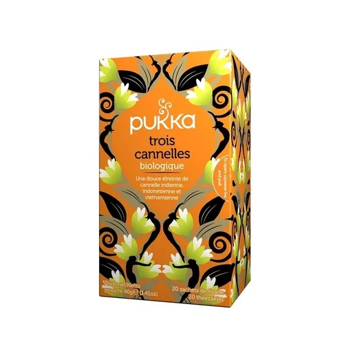 Pukka Infusion Bio Trois Cannelles - 20 sachets