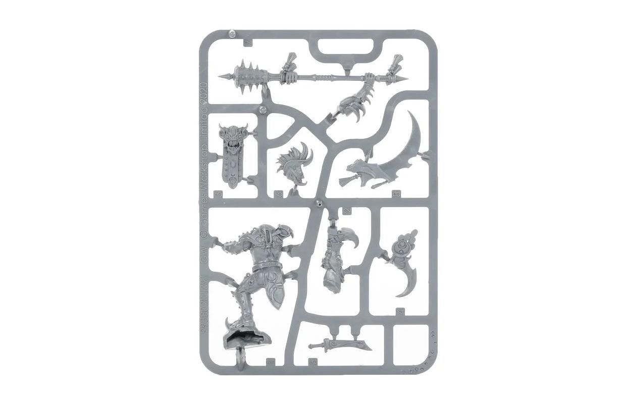 Figur Warhammer Age of Sigmar Lord of PainWarhammer AoS Hedonites of Slaanesh Bausatz
