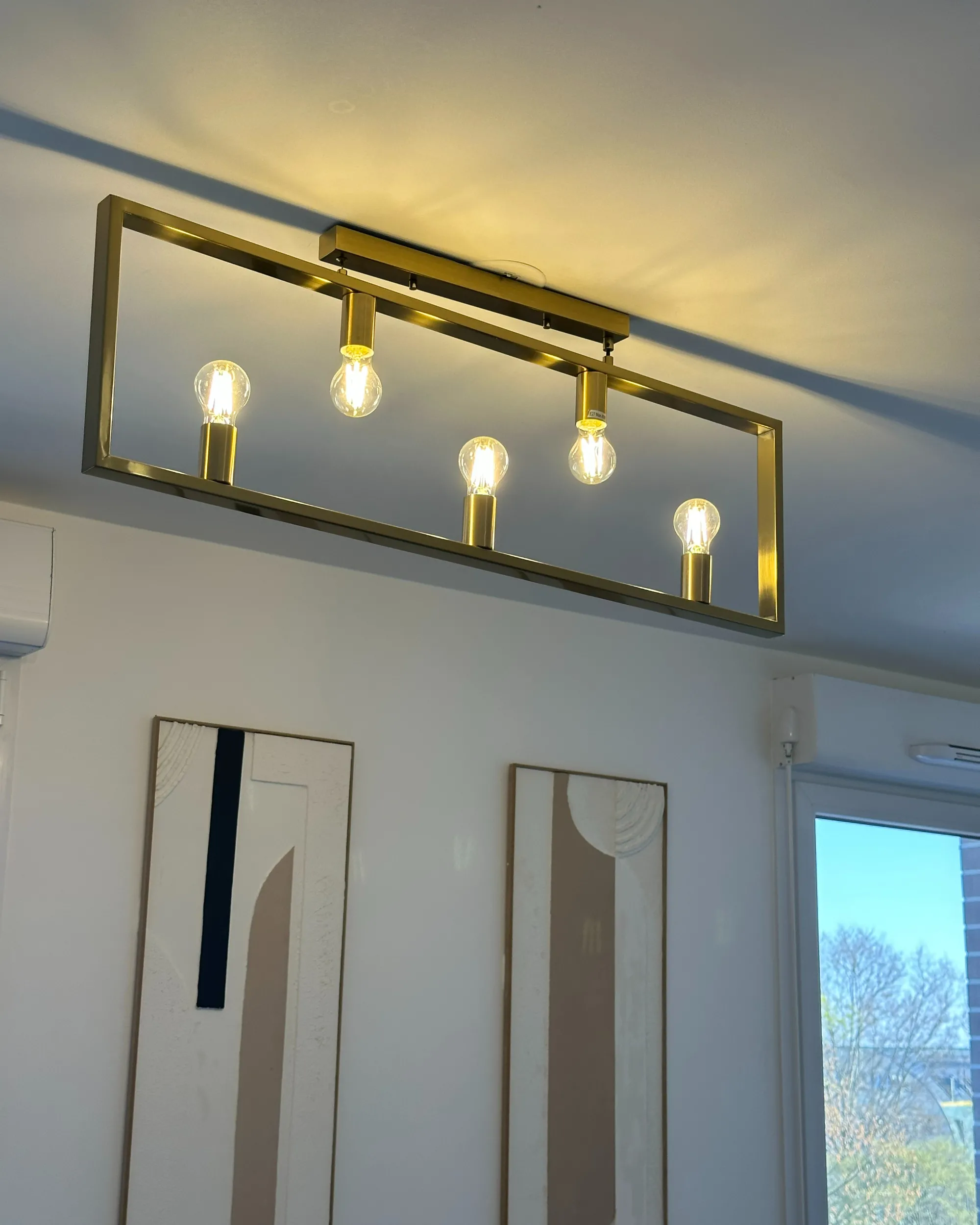 Hanglamp BAYAS Metaal Messing