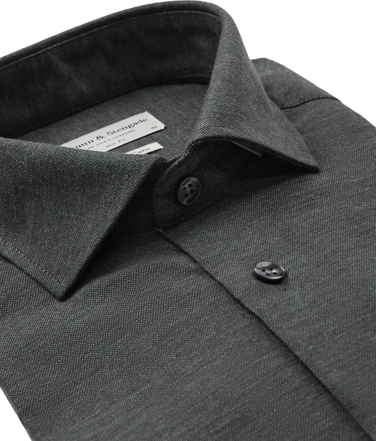 Bruun & Stengade BS Oladipo Slim Fit Shirt Dark green