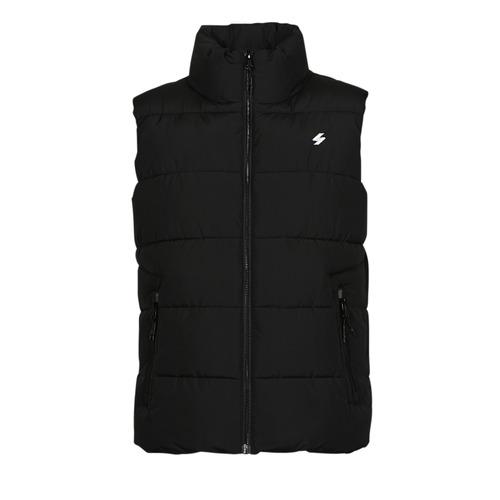 Superdry - SPORTS PUFFER GILET - Noir