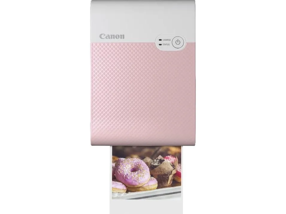 Canon SELPHY Square QX10 - Printer - farve - farvesublimering - 72 x 85 mm op til 0.7 min./side (farve) - Wi-Fi - pink
