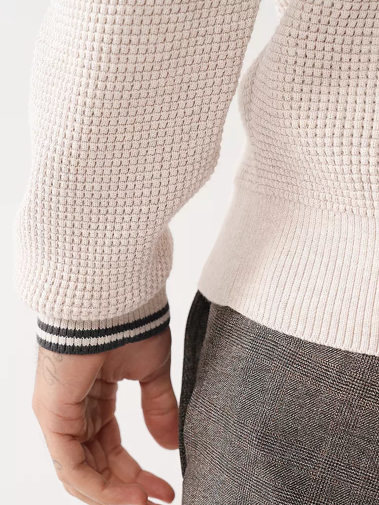 FRED PERRY Pullover creme