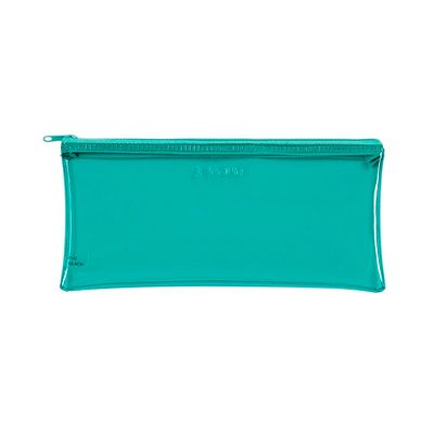 Trousse plate Crystal - 1 compartiment - 5 coloris disponibles - Viquel