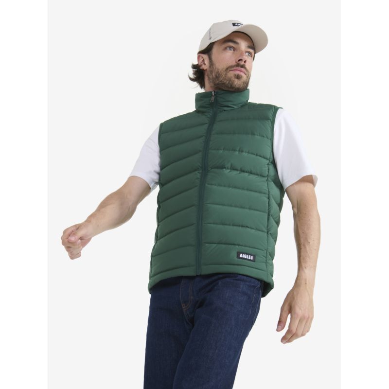 Doudoune Courte T-Kit Sans Manche Déperlante - Doudoune homme