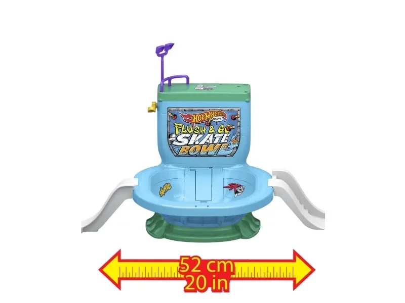 HOT WHEELS - SKATE FLUSH & GO SKATE BOWL