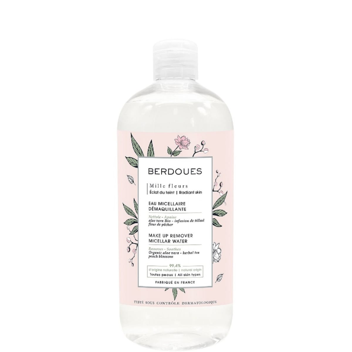 Berdoues Mille Fleurs Eau Micellaire Démaquillante