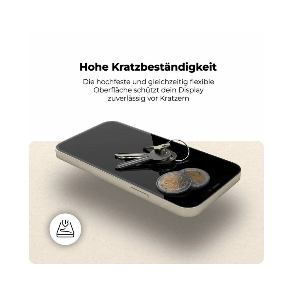 (6er Set) Samsung Galaxy Watch 4 Classic (46mm) Crystal Clear Panzerfolie Antibakteriell (Case Friendly)