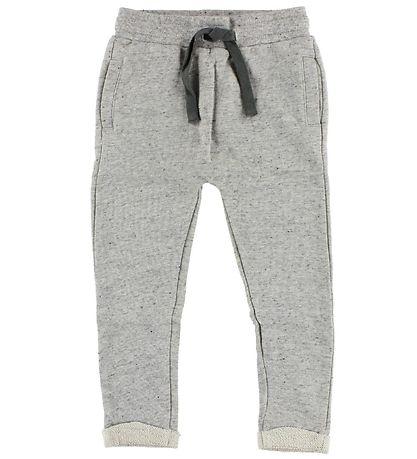 En Fant Jogginghosen - Graumeliert