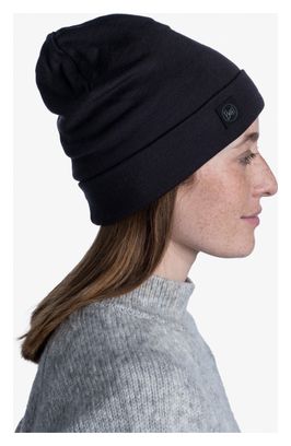 Bonnet Unisexe Buff Merino Heavyweight Noir