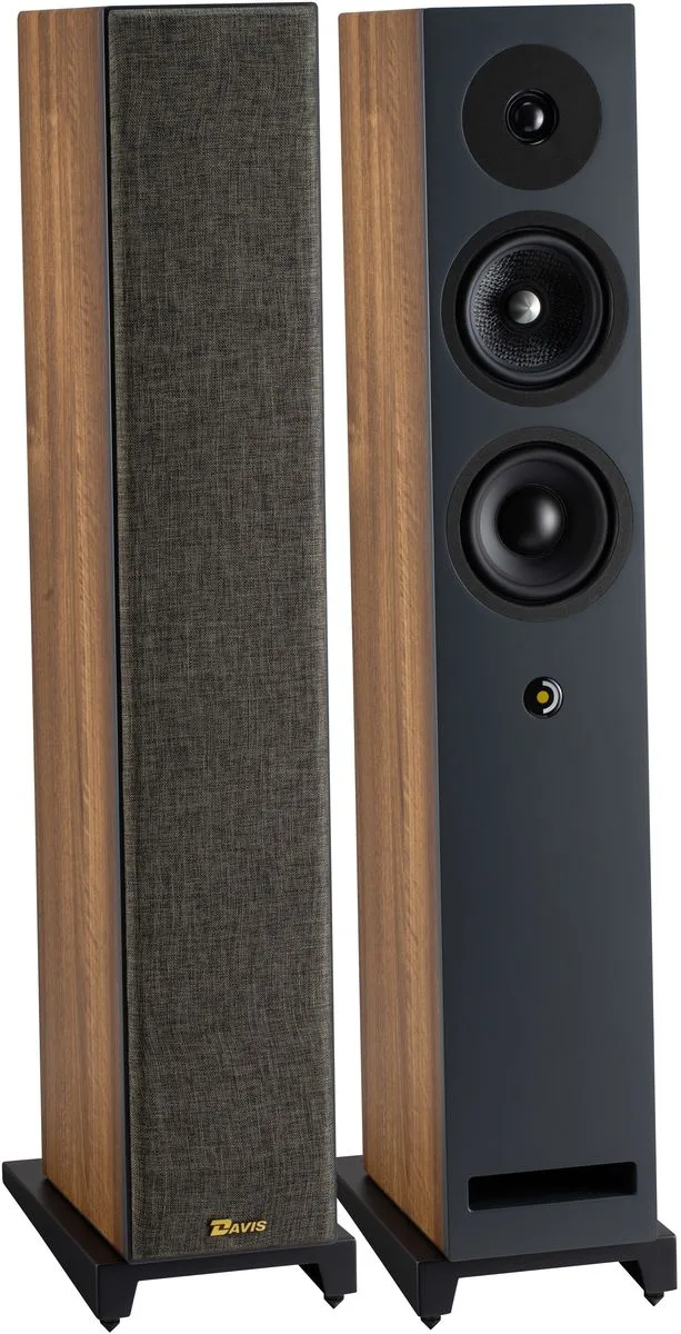 Davis Acoustics Krypton 6 Noyer (la paire) Enceintes colonne
