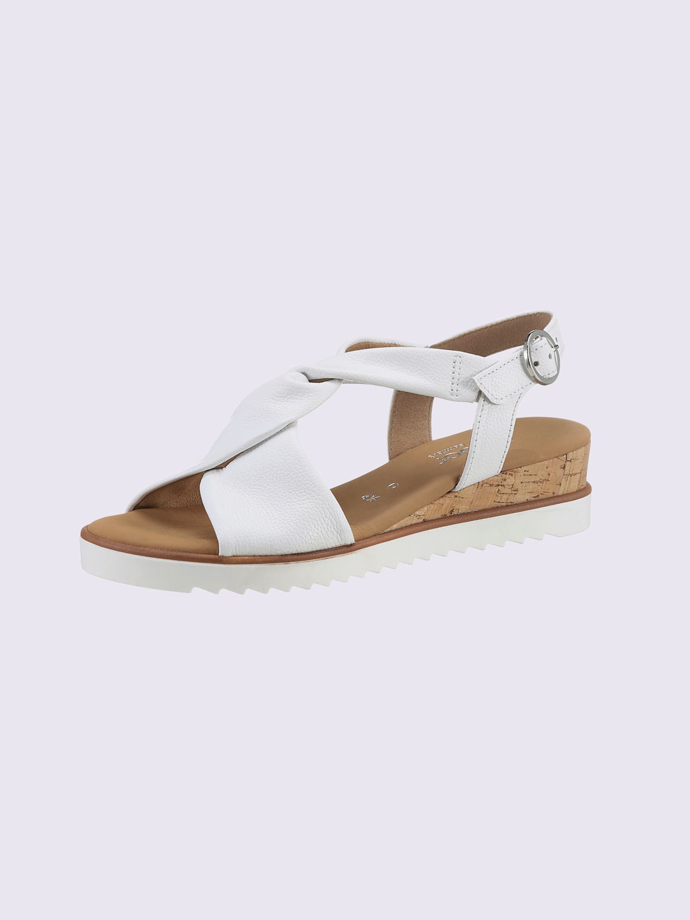 Sandales dessus : cuir