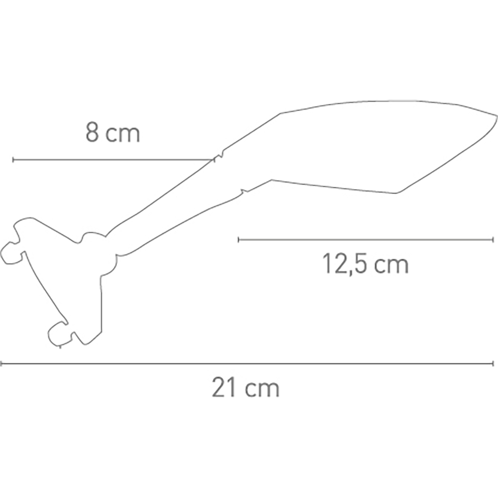 Chaft - Rétroviseur Carénage Extrem Fairing Carbone