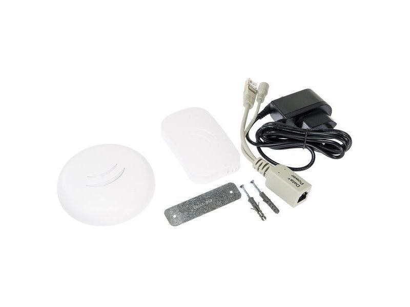 MikroTik Access Point RBcAPL-2nD, CAP LITE 2 Gehäuse Kleiner und unauffälliger 802.11n-Access Point
