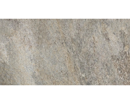 Porseleinen steengoed wand- en vloertegel Kwartsiet gris 32 x 62,5 x 0,9 cm