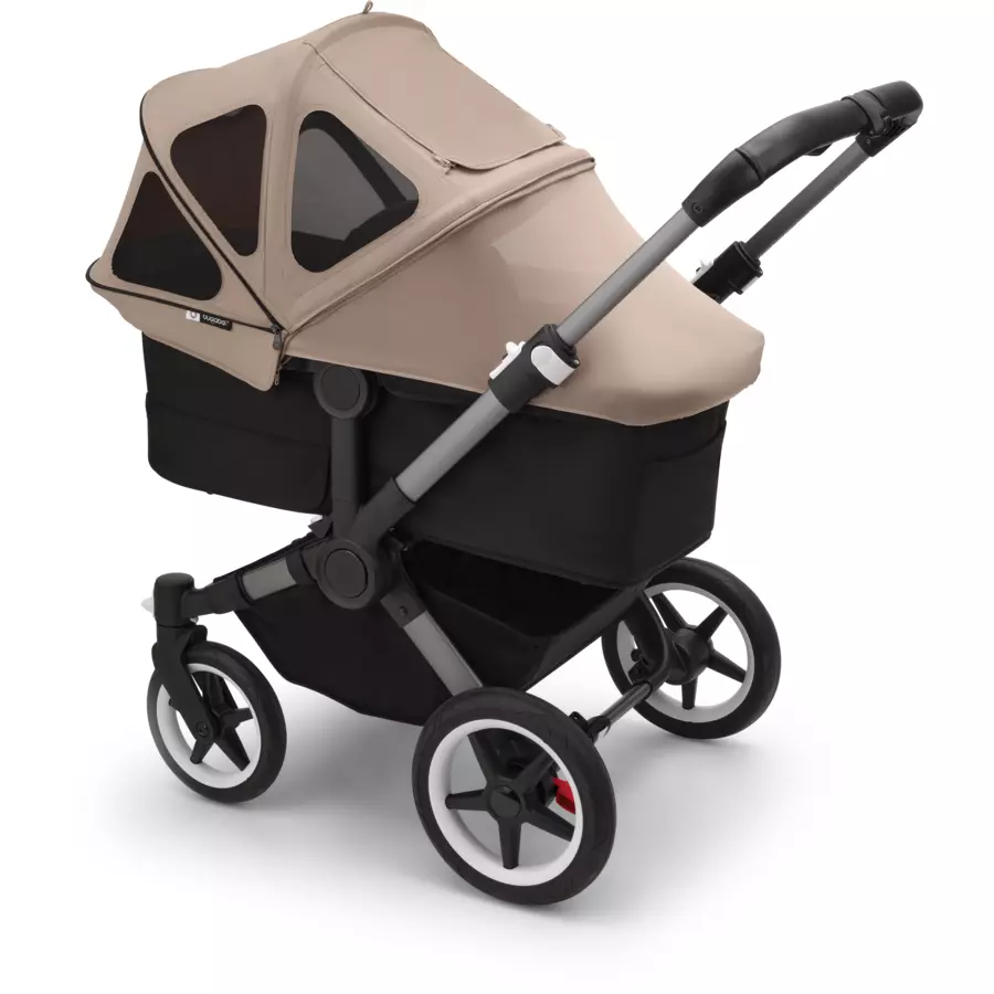 bugaboo Sonnendach mit Lüftungsfenstern Breezy Donkey 5 Dune Taupe