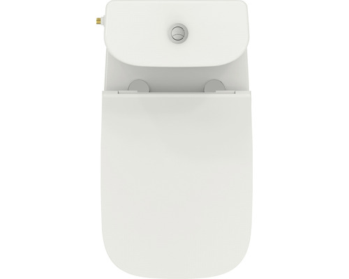 Ideal Standard i.life Een randloos, diepspoeltoilet, glanzend wit - met toiletzitting R045801