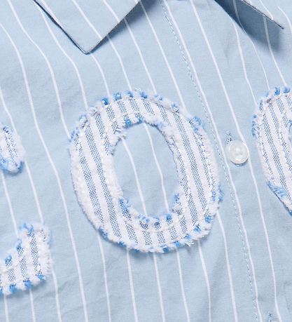 Kids Only Hemd - KogEtta - Soft Chambray/White m. Cool