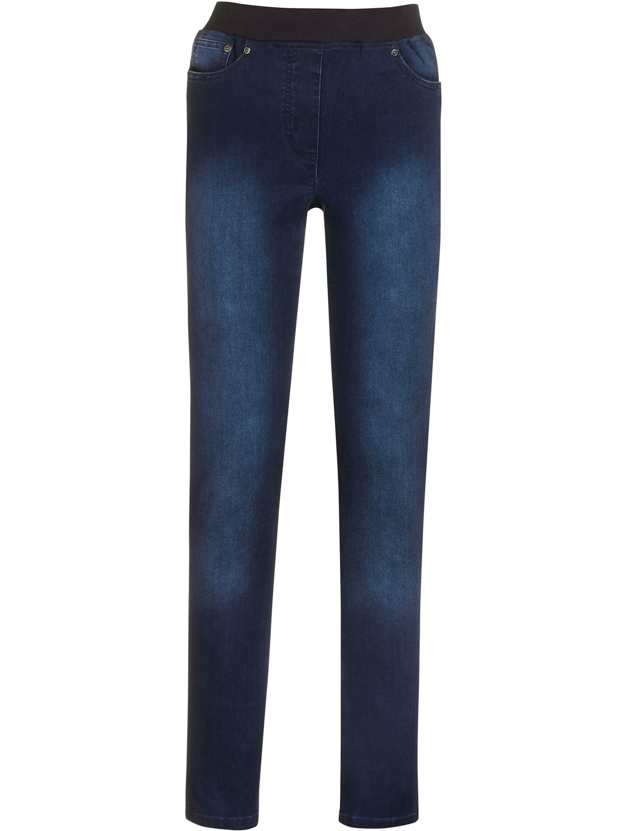Schlupfjeans in dark blue