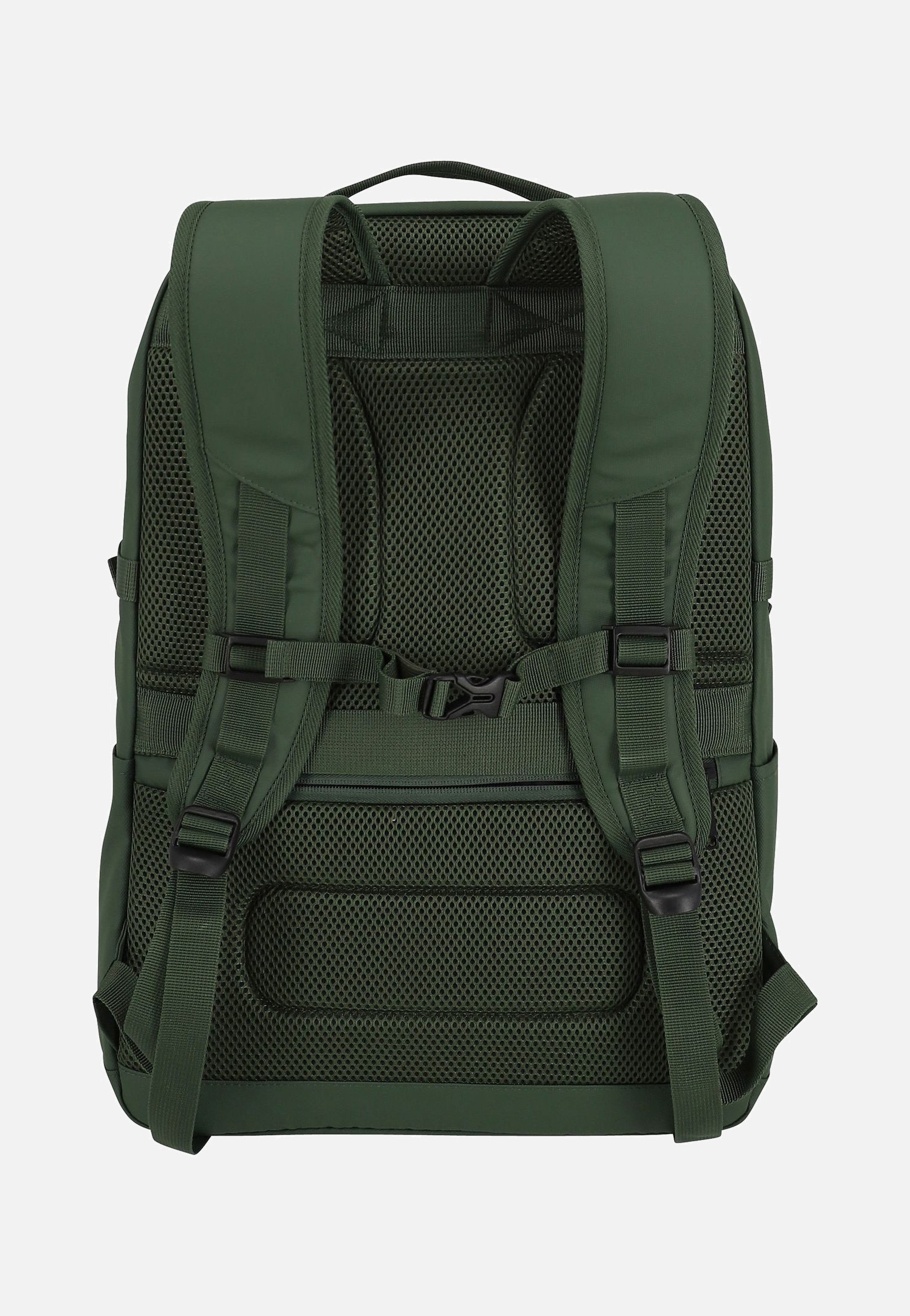 Basics Rollup Daypack Oliv - Rucksack