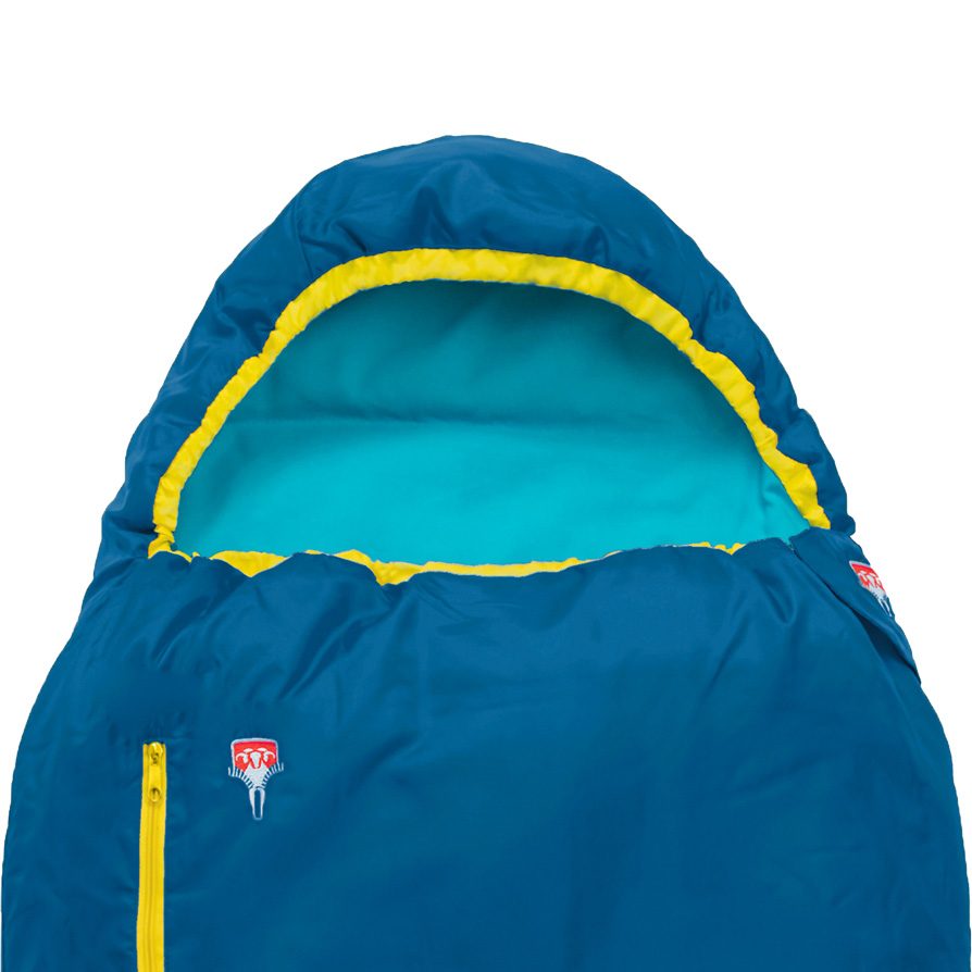 Grüezi Bag Grow Colorful Schlafsack Kinder water