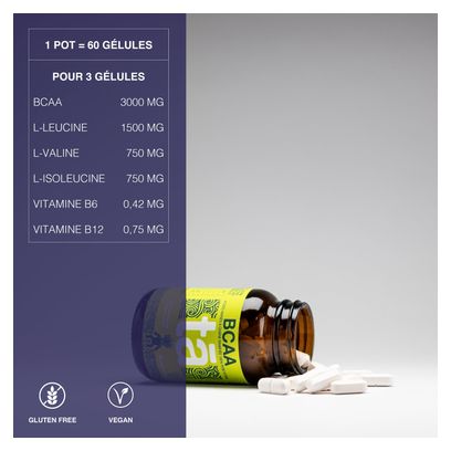 Comprimés BCAA Tā Energy - 60 comprimés