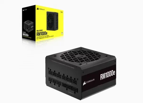 CORSAIR | RMe Series RM1000e - Strømforsyning (intern) - ATX12V 3.0/ EPS12V - 80 PLUS Gold - AC 100-240 V - 1000 Watt - Europa