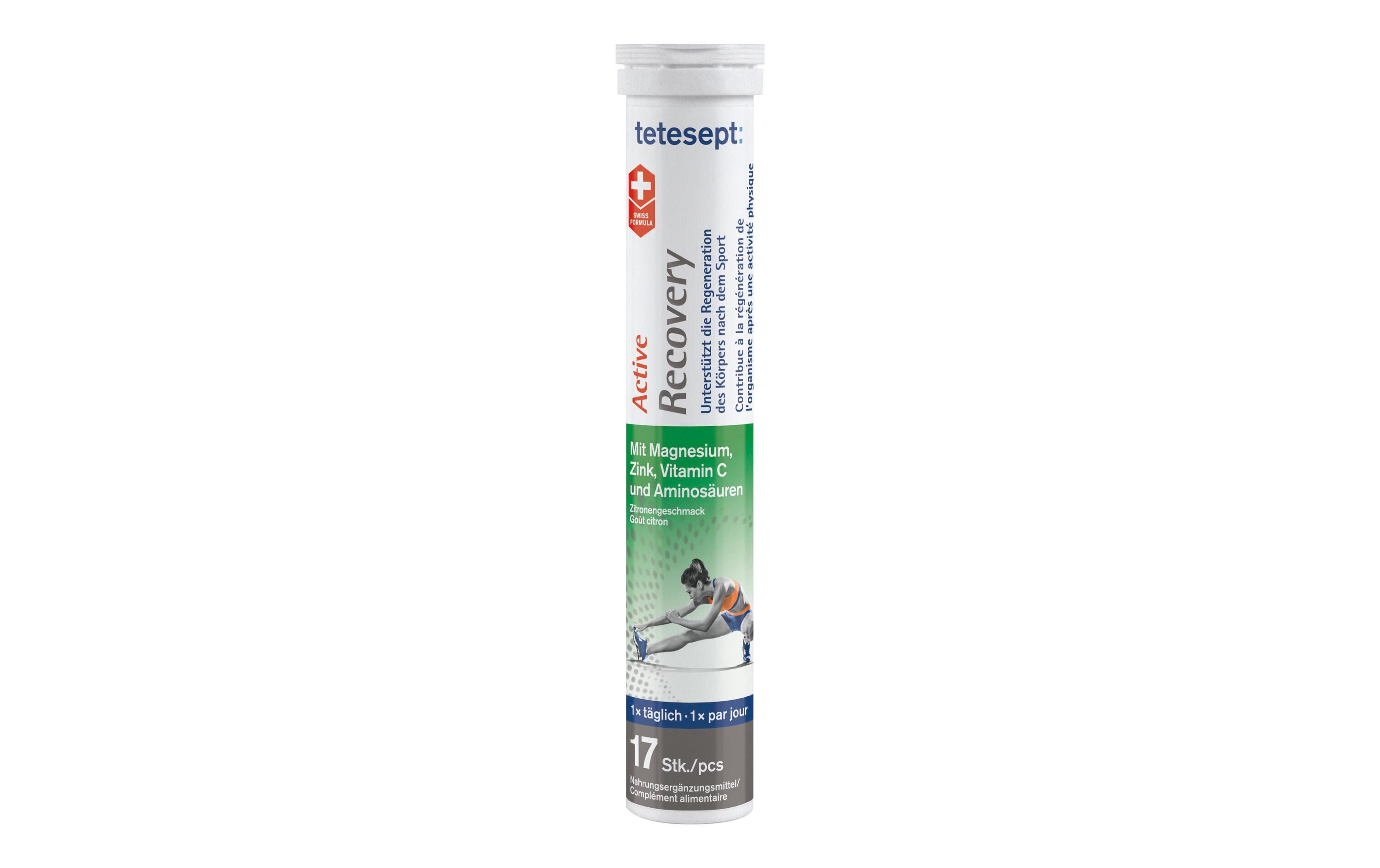 Active Recovery 17 BrausetablettenZuckerfreies Nahrungsergänzungsmittel für Sportler