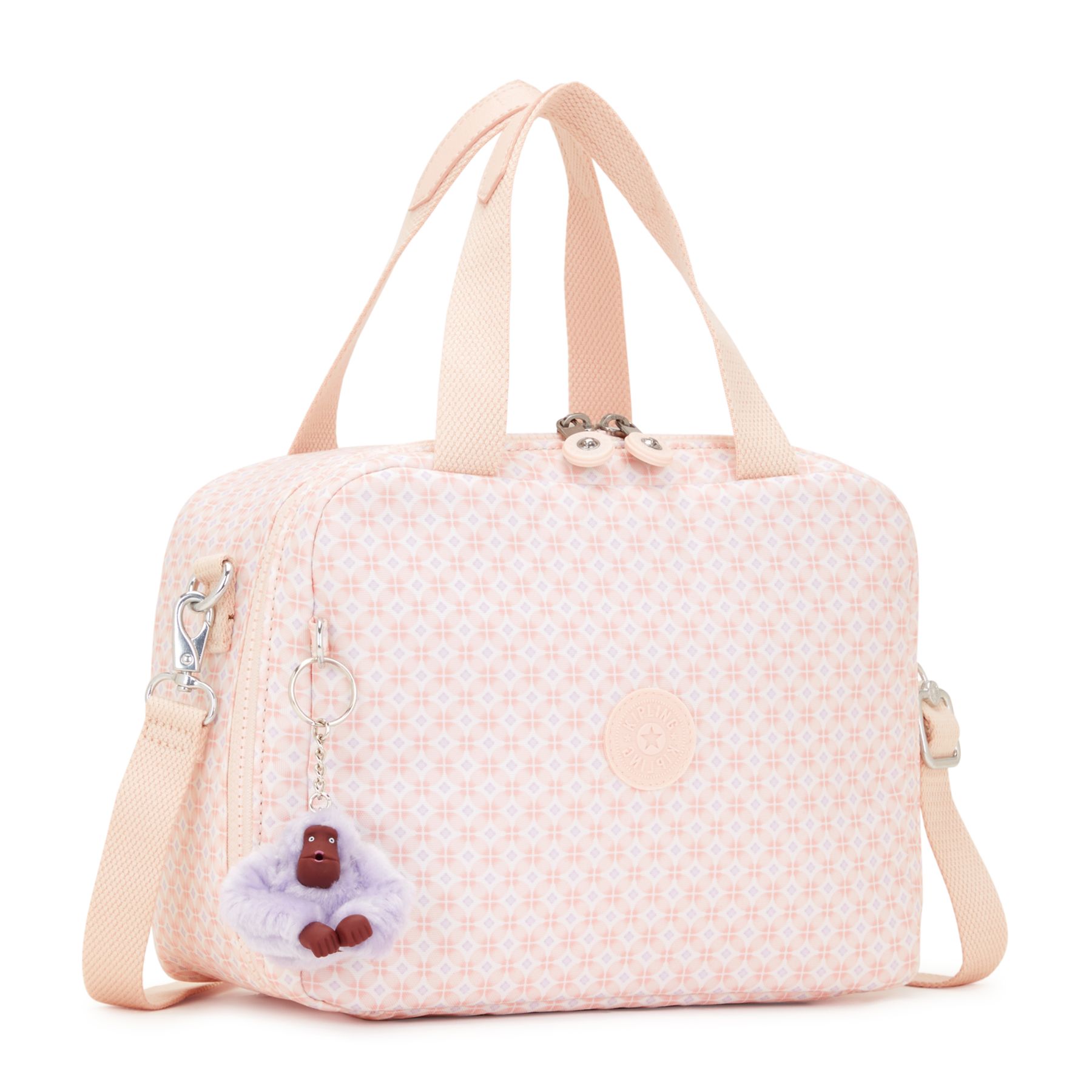 MIYO Sac repas moyen avec pochette de maintien pour trolley - Girly Tile Prt