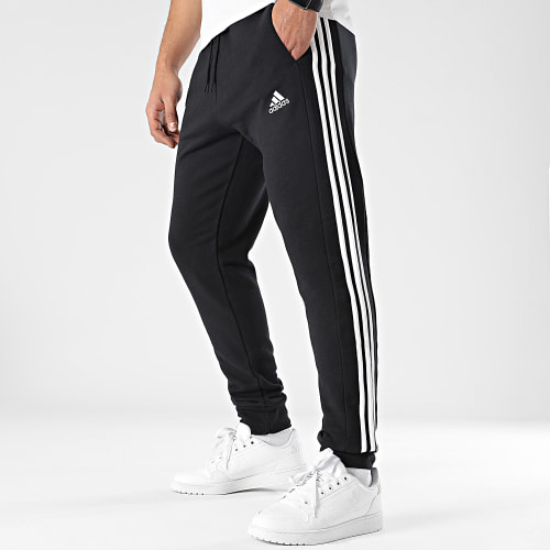 Pantalon Jogging A Bandes HA4337 Noir