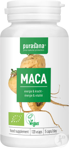 Purasana Maca 300mg Bio 120 Capsules