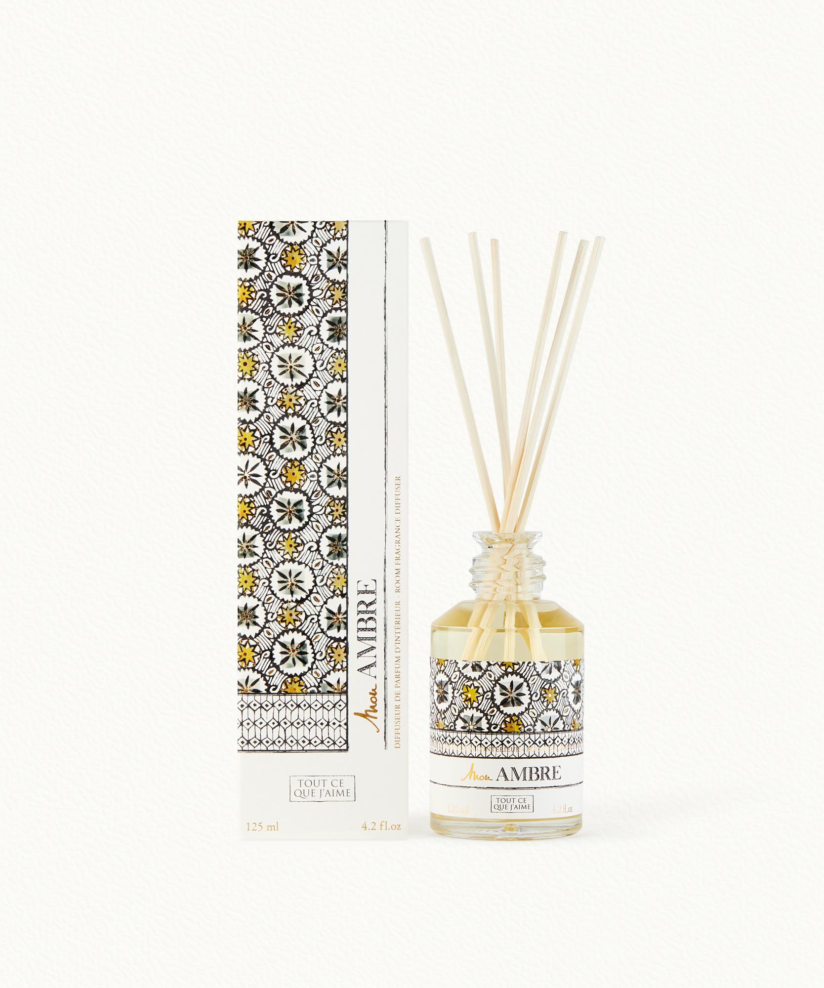 Mon Ambre  Diffuseur + 6 bâtonnets - 125 ml