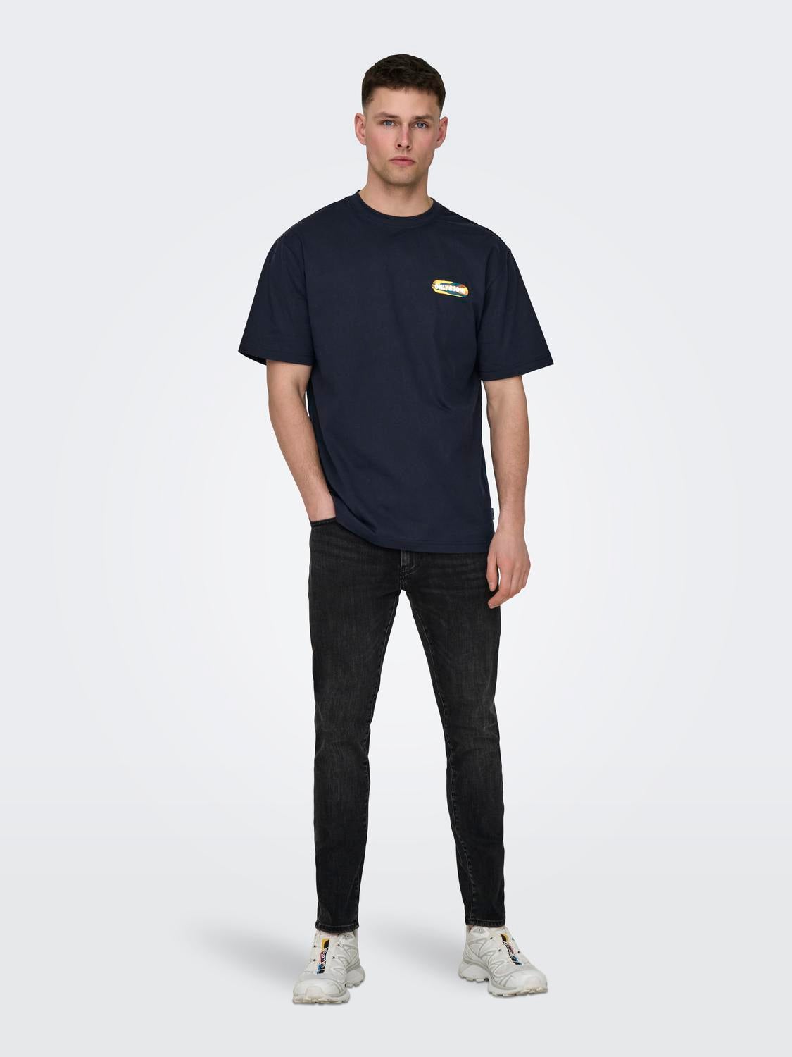 ONSKEITH T-shirt Dark Navy