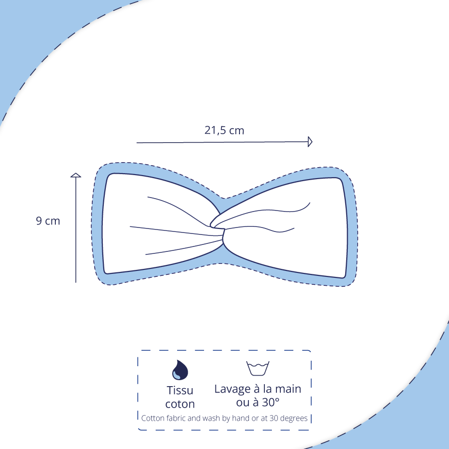 Bandeau Jersey Croisé Enfant Reveil Printanier