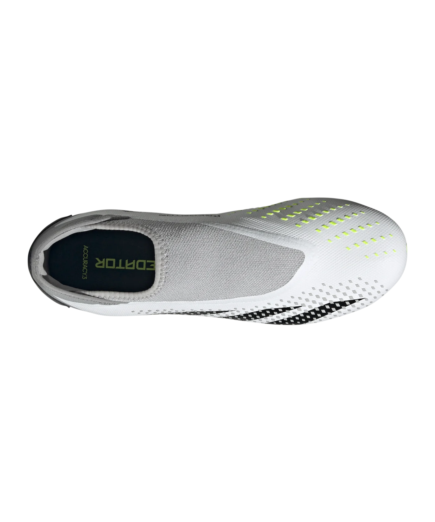adidas Predator Accuracy.3 LL FG Crazyrush Weiss Schwarz Gelb