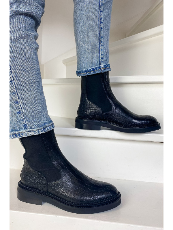 Semerdjian - Bottines E320E4 Cocco Nero