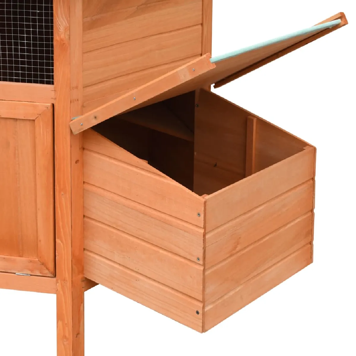 VidaXL Poulailler - Bois de pin et sapin