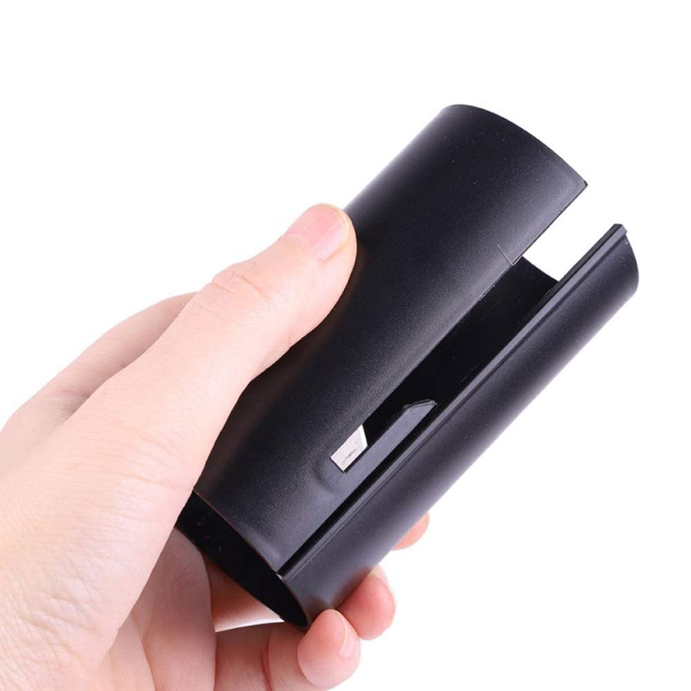 (Ø6x10cm) Geschenkpapier Schneider Messer Folienschneider Cutter - Schwarz