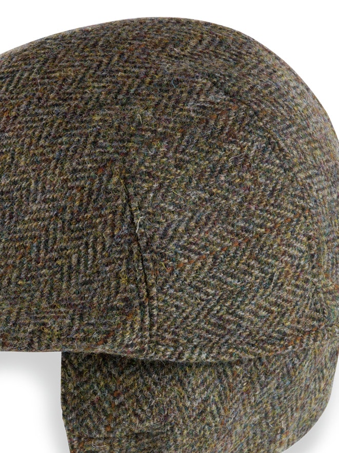 Schiebermütze Harris Tweed