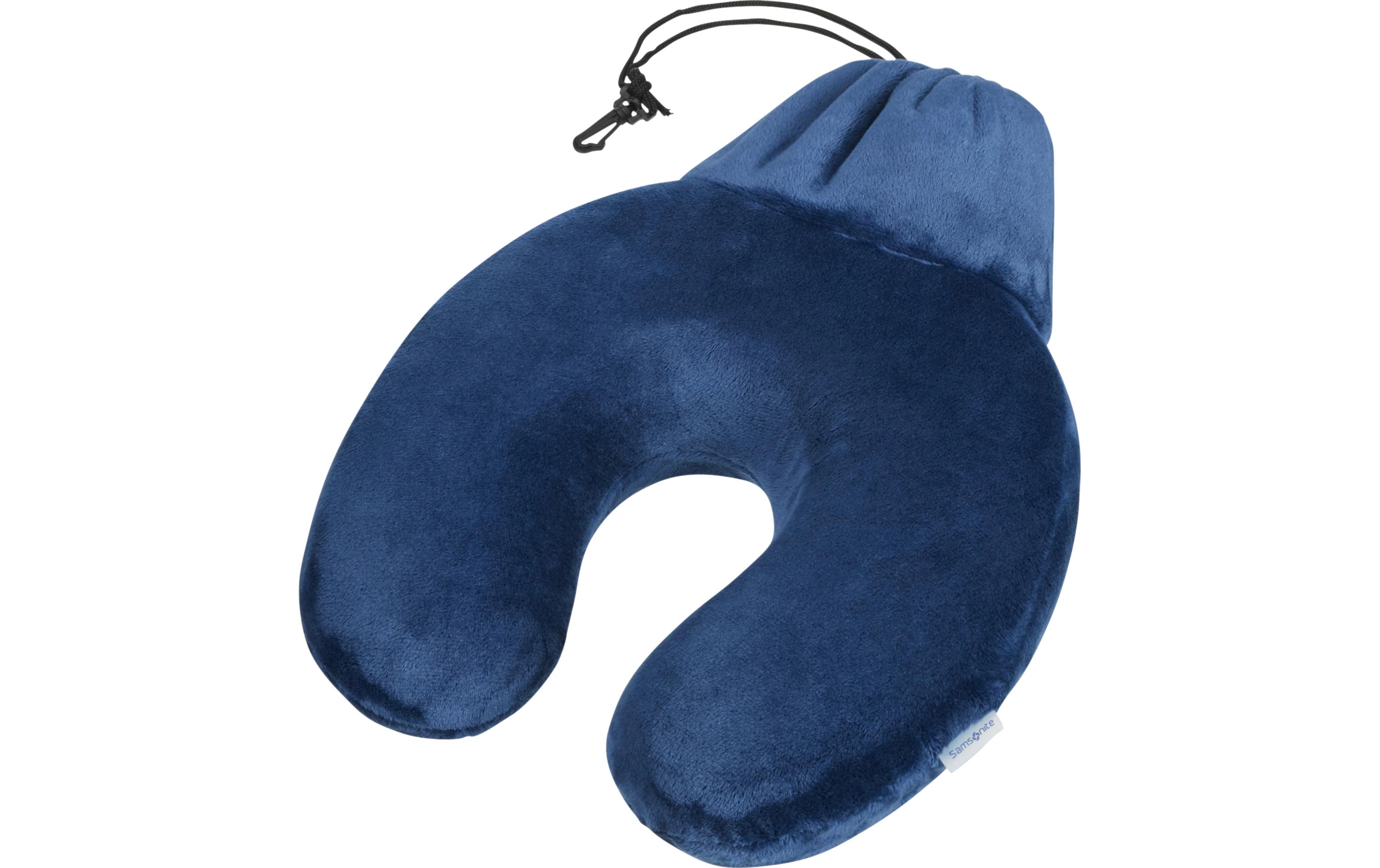Reisekissen Memory Foam Pillow + Pouch Midnight BlueNackenkissen für das bequeme Reisen