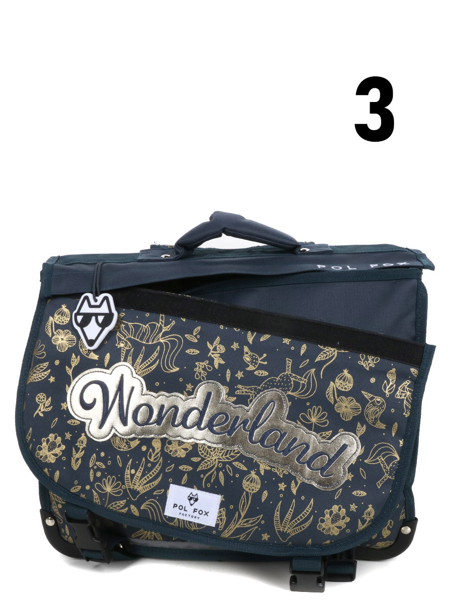 Cartable RÀversible Pol Fox Wonderland 38 cm