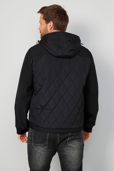 John F. Gee Hybridjacke, Stepp und Strick, bis 74