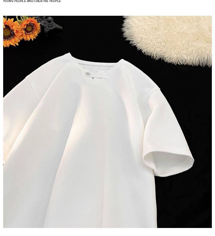 Priam - T-shirt met korte mouwen en V-hals