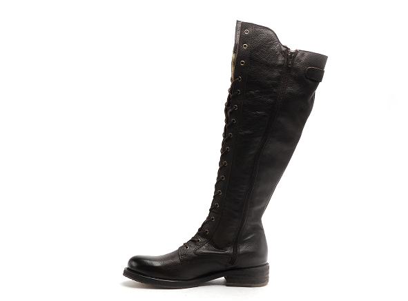 Felmini bottes plates femme a685 marron