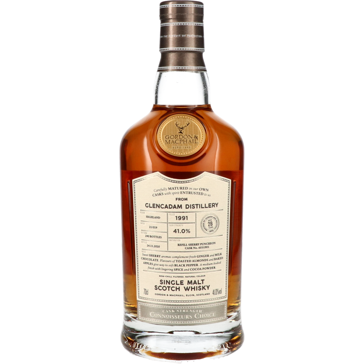 Gordon & Macphail Glencadam 28 Years 1991 Connoisseurs Choice 70 cl