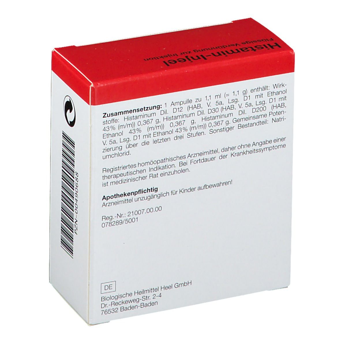 Histamin-Injeel® Ampullen
