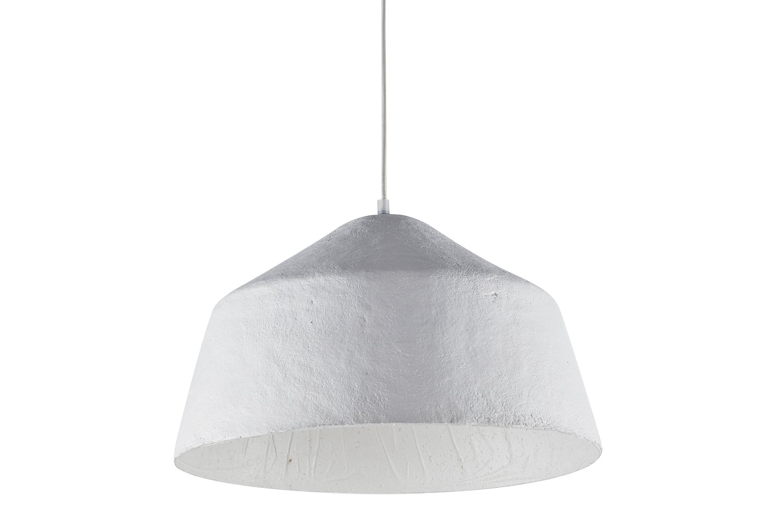 Papier taklampe Ø:41cm hvit papir E27